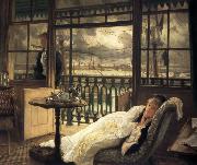 James Tissot A Passing Storm (nn01) oil painting reproduction